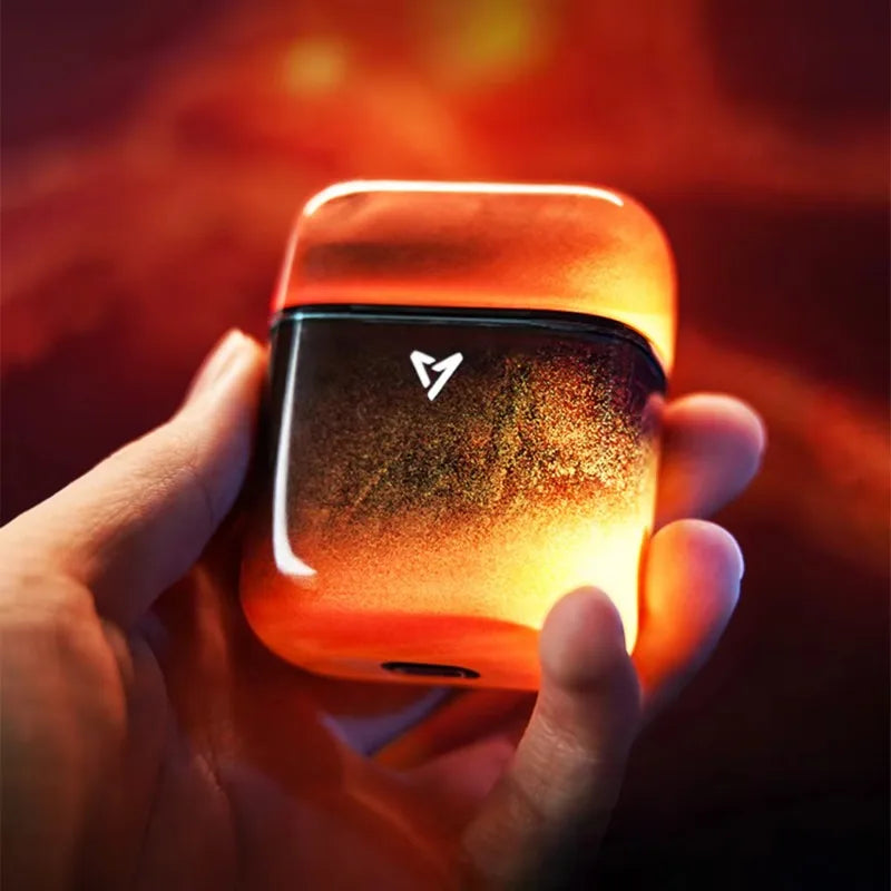 LIUP Pods LP1 luminous quicksand earbuds -glows in the dark.