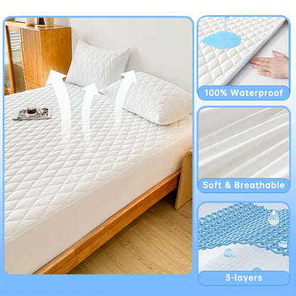 Waterproof Throw Mattress Cover