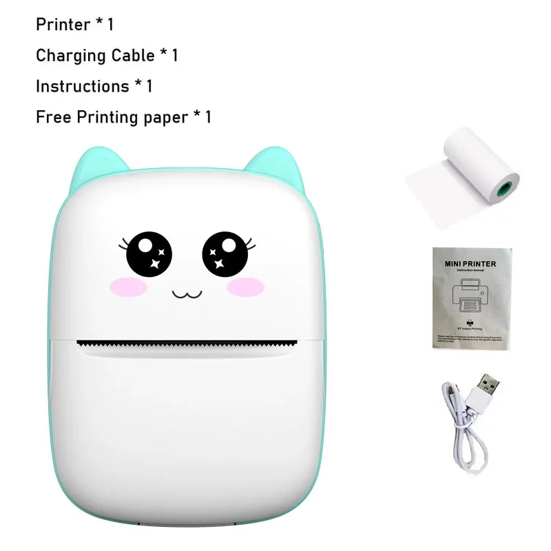 New portable wireless mini printer (Bluetooth)
