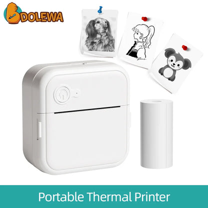 DOLEWA D8 Portable wireless Mini Printers.