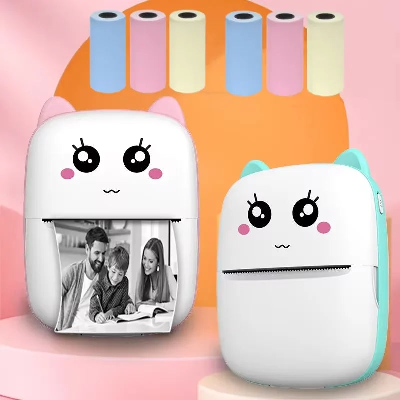 New portable wireless mini printer (Bluetooth)