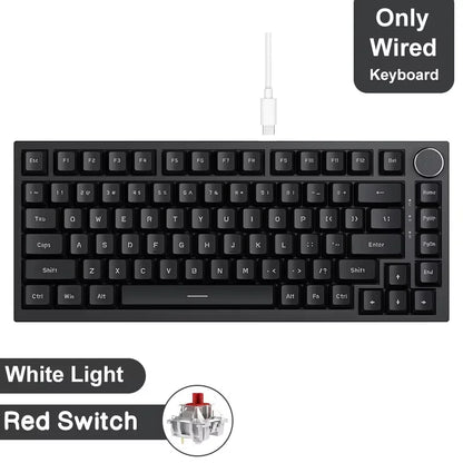 Ajazz AK820/AK820Pro  Bluetooth 5.1/Wireless/C-Wired Customized Gaming  Keyboard.