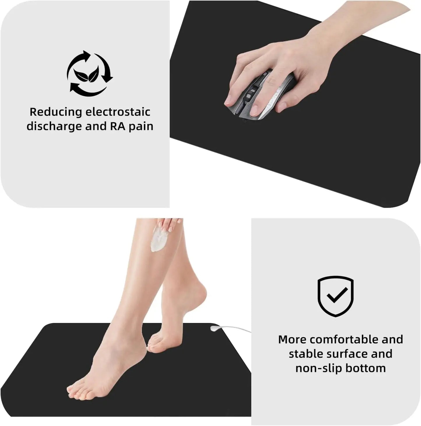 Wellness Relaxation Therapy Antistatic Grounding Mat