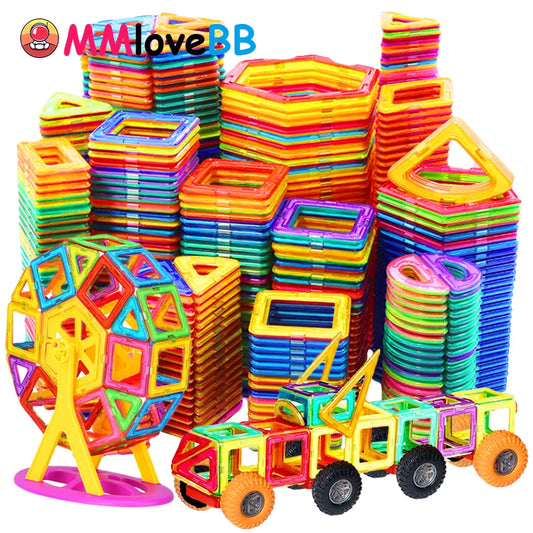 Magnetic Building Blocks Set for Kids – Large Designer Construction Toy