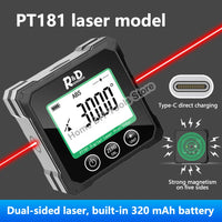 R&D PT180 PT181 Laser Angle Digital Protractor