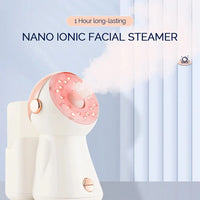 7-Color LED Face Steamer – Nano Hot Spray, Pore Cleaner & Red Light Therapy