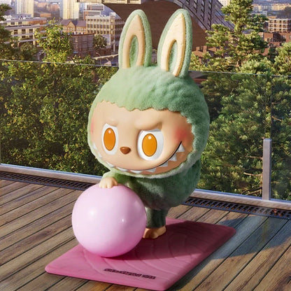 POP MART LABUBU Lazy Yoga Series Blind Box – Kawaii Anime Figure Mystery Toy Gift