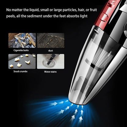 Car Handheld Vacuum Cleaner with Wireless Charging Model
