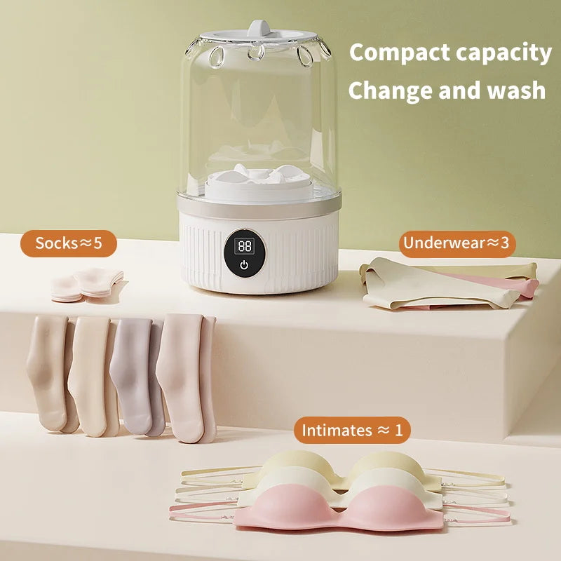 1L Portable Mini Washing Machine