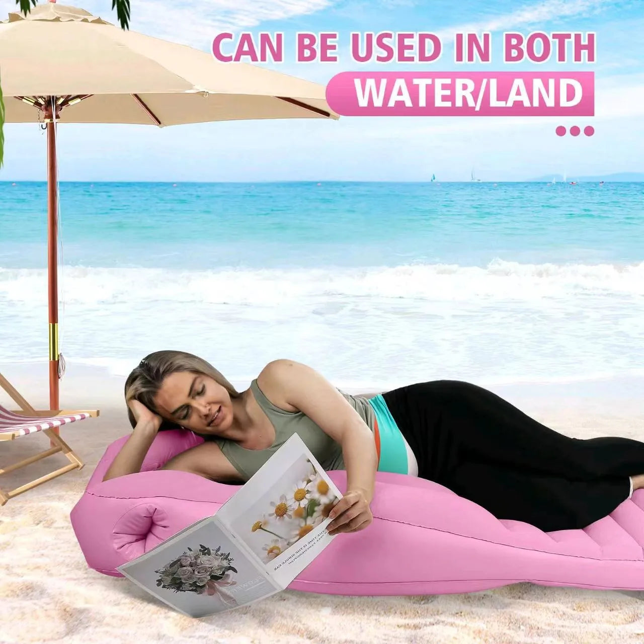 Inflatable Pregnancy Pillow Mattress