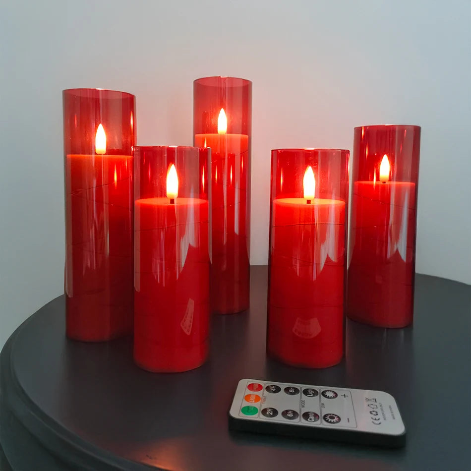 Flameless LED Candles Light