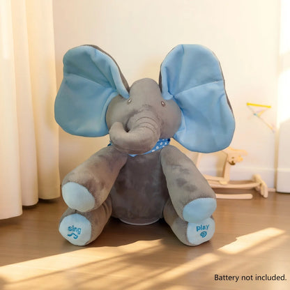 Musical Dancing Elephant – Singing Plush Toy with Moving Ears
