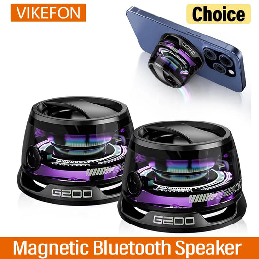 Portable Wireless Outdoor Magnetic Bluetooth Speaker.