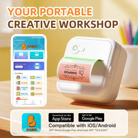DOLEWA D8 Portable wireless Mini Printers.