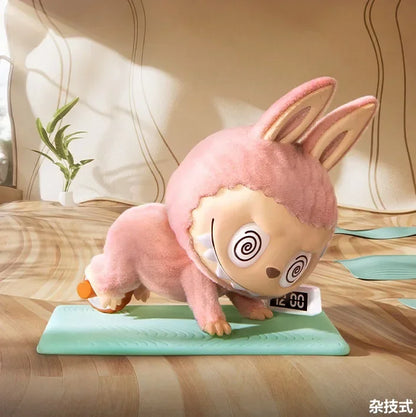 POP MART LABUBU Lazy Yoga Series Blind Box – Kawaii Anime Figure Mystery Toy Gift