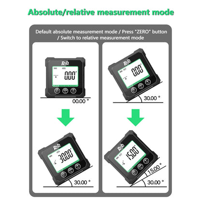 R&D PT180 PT181 Laser Angle Digital Protractor