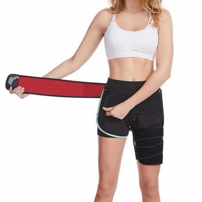 Hip Brace & Thigh Compression Sleeve