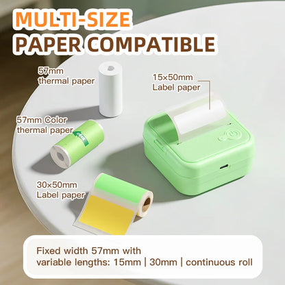 DOLEWA D8 Portable wireless Mini Printers.