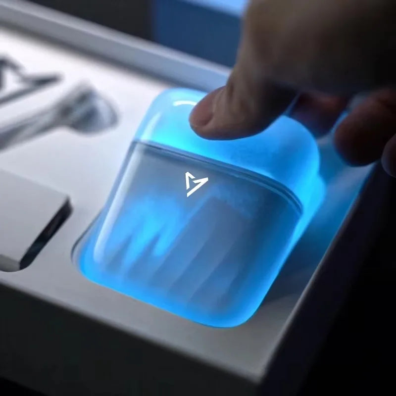 LIUP Pods LP1 luminous quicksand earbuds -glows in the dark.