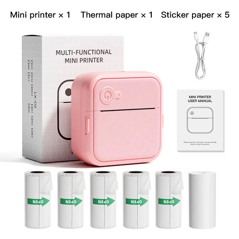 DOLEWA D8 Portable wireless Mini Printers.