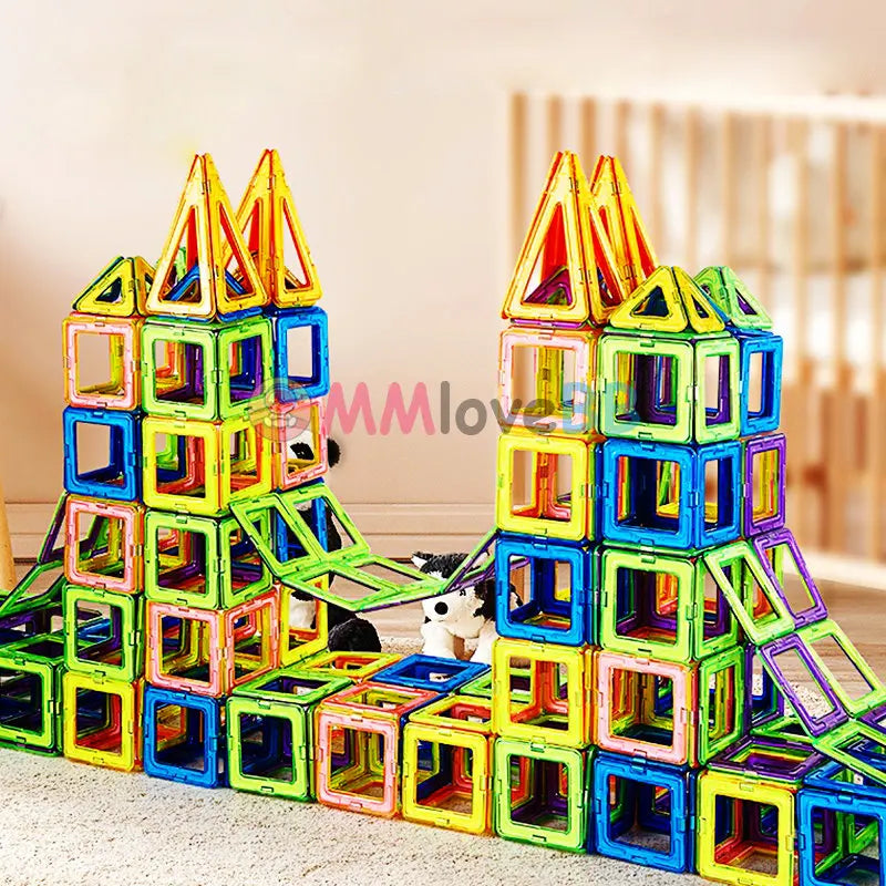Magnetic Building Blocks Set for Kids – Large Designer Construction Toy