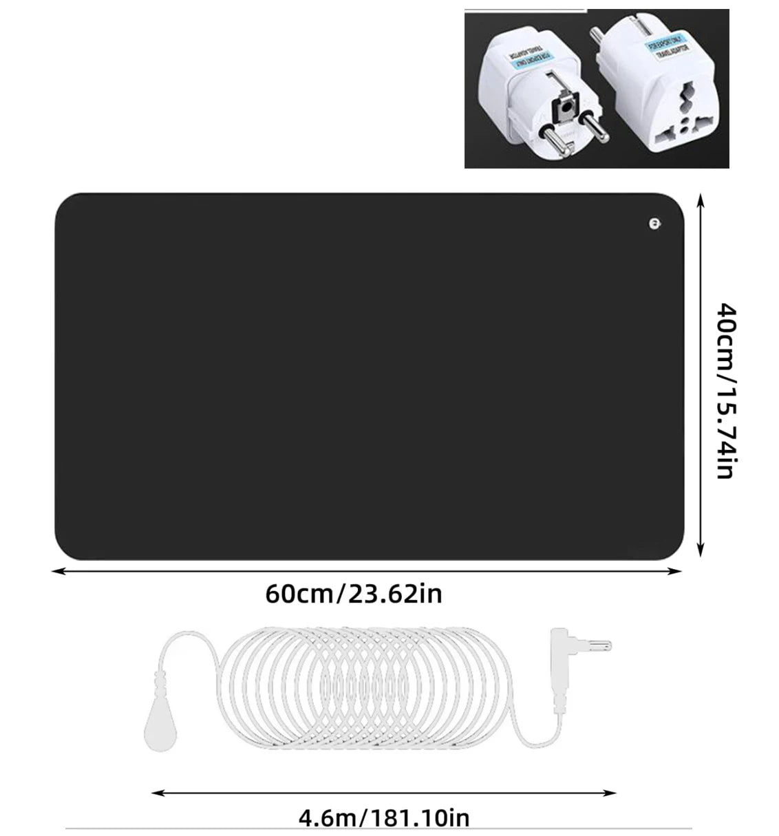Wellness Relaxation Therapy Antistatic Grounding Mat