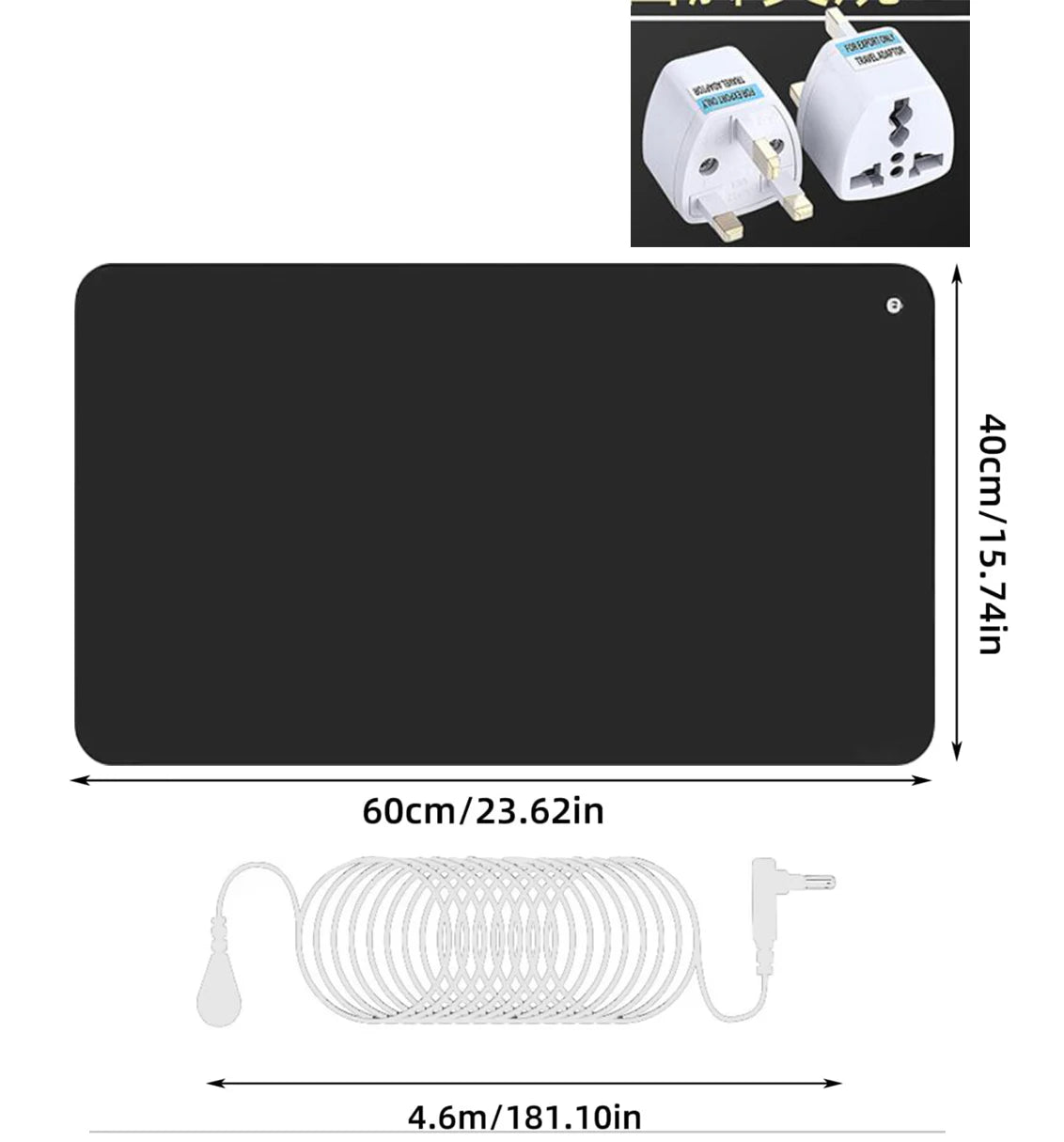 Wellness Relaxation Therapy Antistatic Grounding Mat