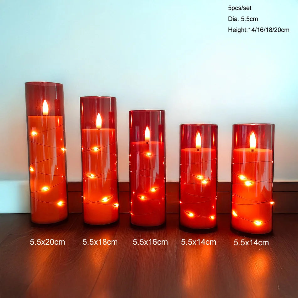 Flameless LED Candles Light